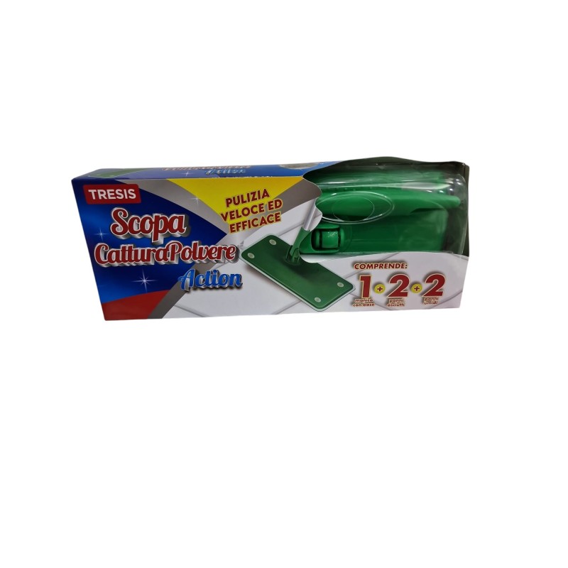 SCOPA CATTURA POLVERE
