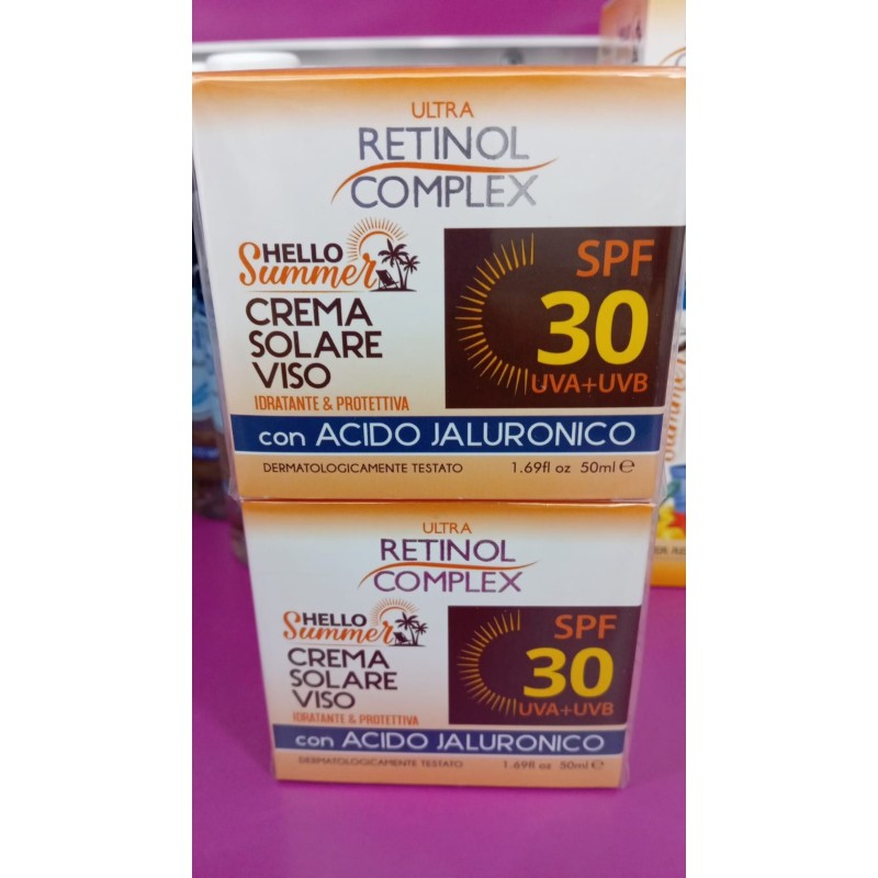 RETINOL COMPLEX CREMA SOLARE 30SPF