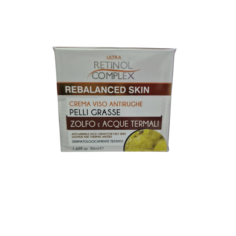 CREMA VISO ANTIRUGHE PELLI GRASSI